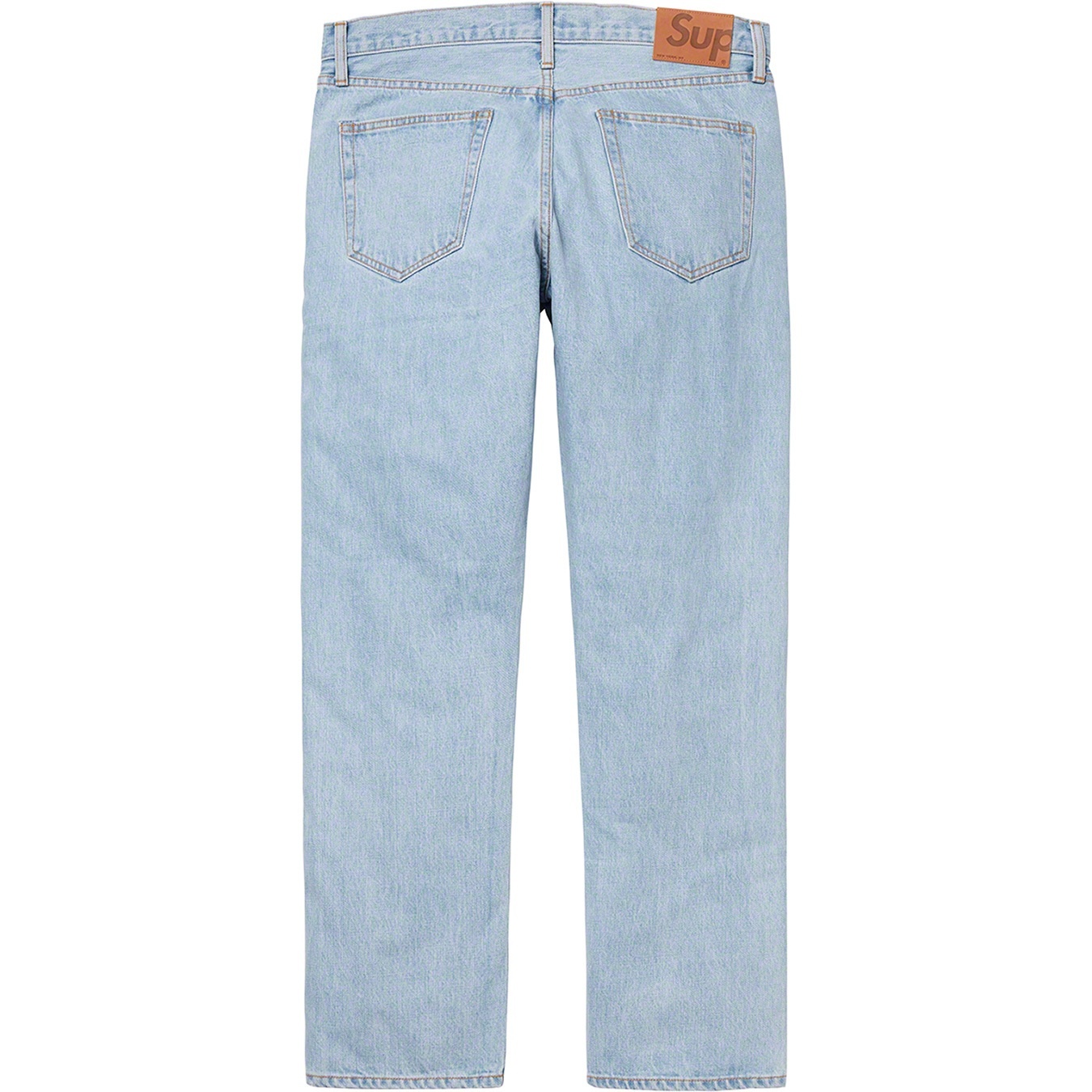Stone Washed Slim Jean view 3